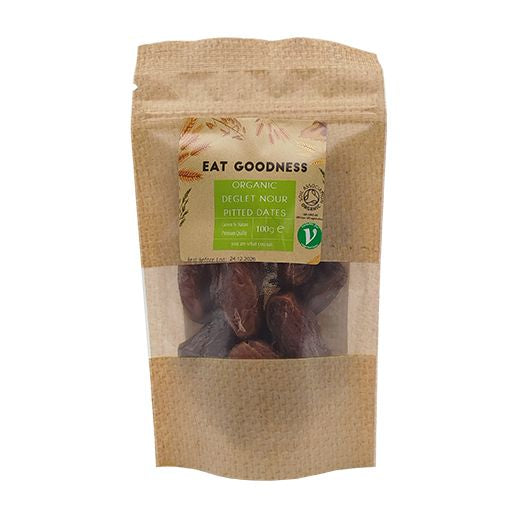 Gd Eat Goodness Org Deglet Nour Pitted Dates (100g) product image