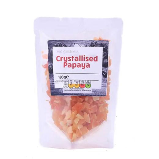 Eat Goodness Crystalised Papaya Dices - 150GR