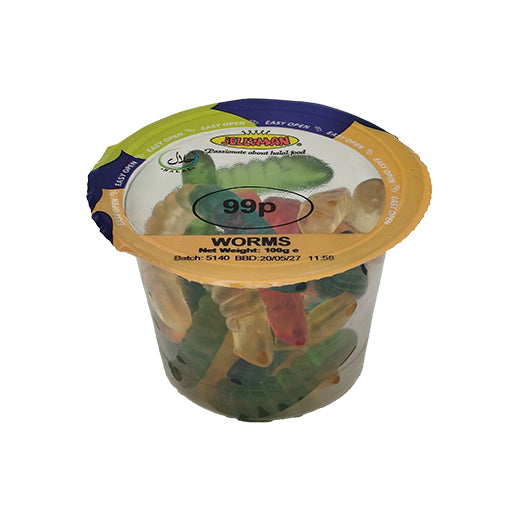 Jm Jellyman Worms (PVC Cup) (100g) product image