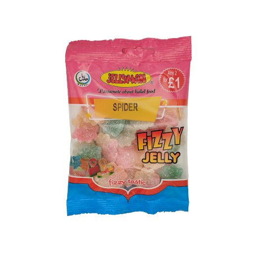 Jm Jellyman Fizzy Spider (80g) product image