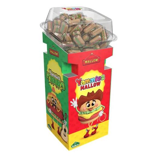 Jm Toys Relkon Yammiez Sour Hot Dog Mallow Floor Stand (50g) product image