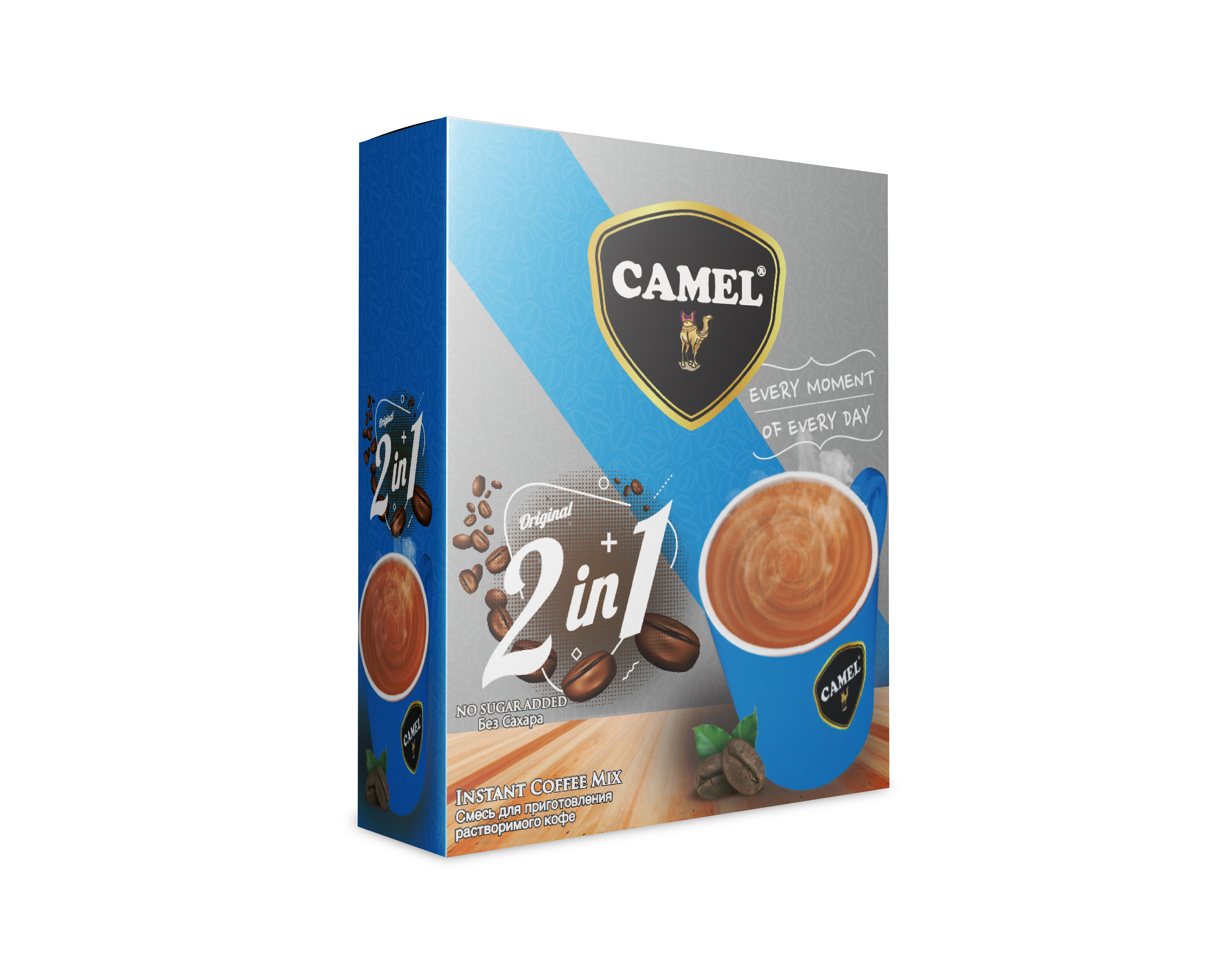 Camel 3in1 Coffee Mix No Added Sugar (12g)