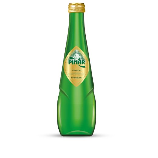 Pinar Sparkling Natural Mineral Water 330ml bottle