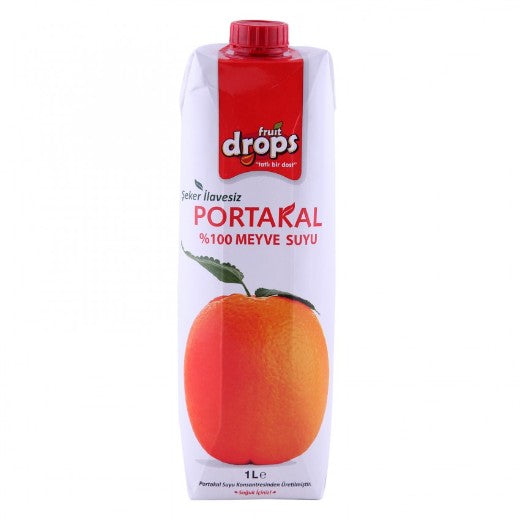 Fruit Drops Orange 100% Juice (1LT)