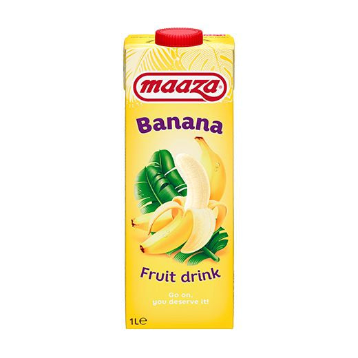 Maaza Banana Drink 1Lt- Tetra product image