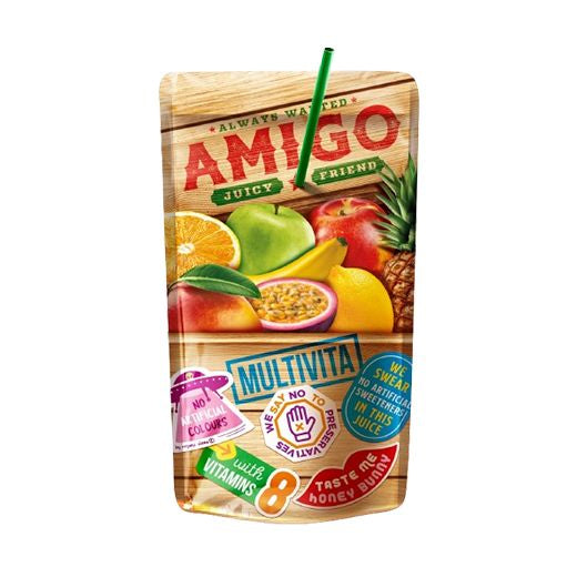 Amigo Drink Pouches 8PCS x 3 Pack