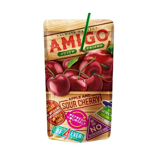 Amigo Drink Pouches 8PCS x 3 Pack