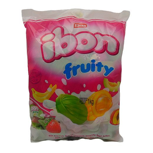 Elvan Ibon Sutlu Meyveli Seker (1000GR)