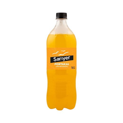 Sariyer orange flavoured carbonated drink 1 litre bottle