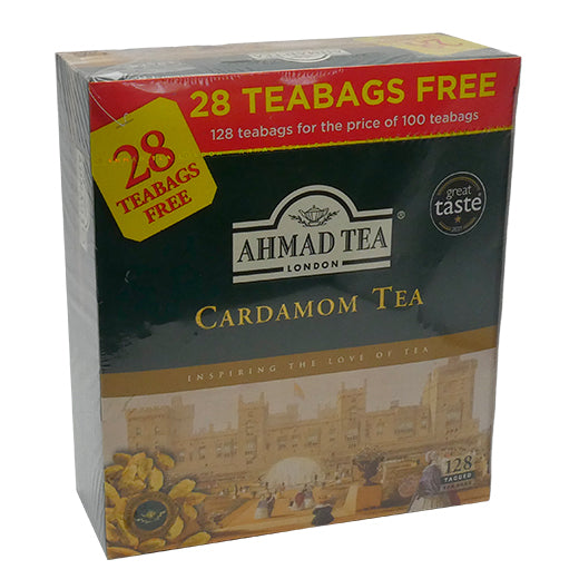 Ahmad Teabags Cardamom+ 28 Free (2668Rq) Promo (128BAGS)