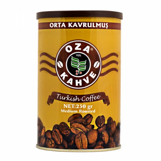 Oza Medium Roasted Turkish Coffee (Tin Box) (250GR)