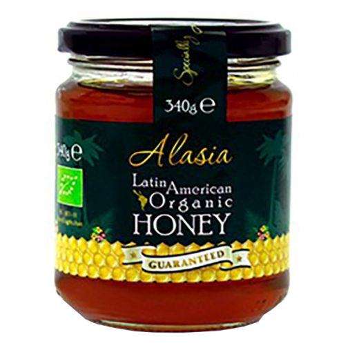 Alasia Organic Honey Latin American (Jar) (340GR)