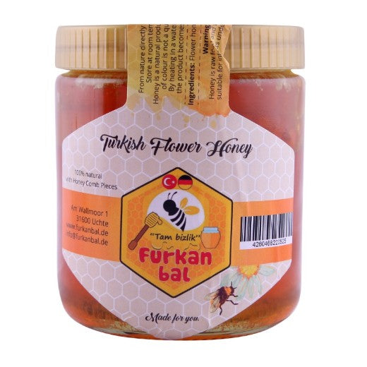 Furkan Comb Honey (Jar) (500GR)
