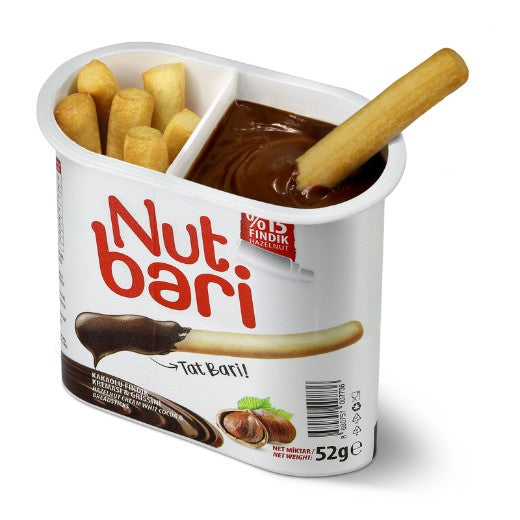 Nutbari Cacao Hazelnut Cream & Grissini(Nutmaster) (52GR)