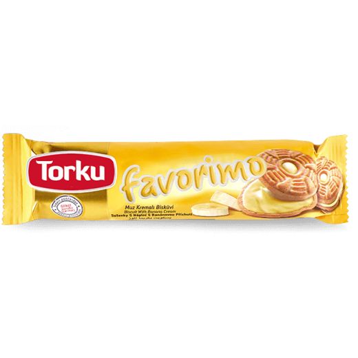 Torku Favorimo Biscuit With Banana Cream (76GR)
