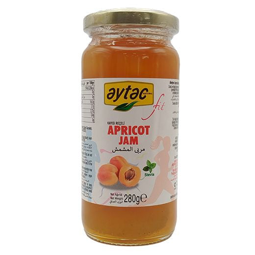 Aytac Stevia Fit Apricot Jam – 280g