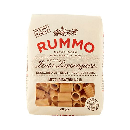 Rummo Mezzi Rigatoni No. 51 Pasta 500g product image