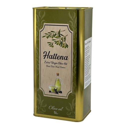 Hattena Extra Virgin Olive Oil 8X5Lt (5LT)
