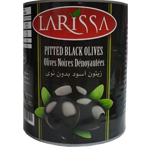 Larissa Black Pitted Olives (A Grade) (2840GR)