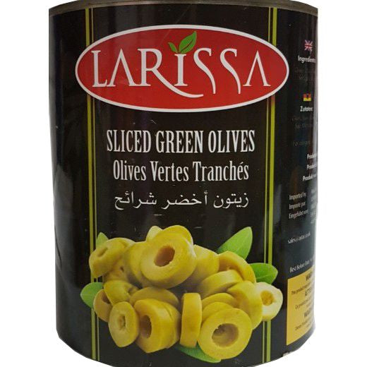 Larissa Green Sliced Olives (A Grade) (2840GR)