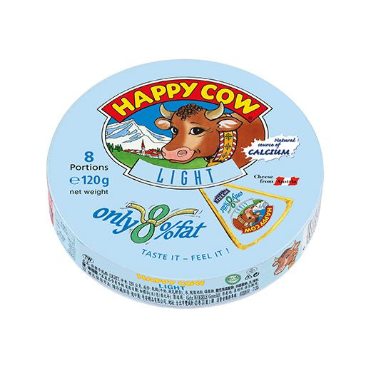 Happy Cow Cheese Light Portions (120g)
