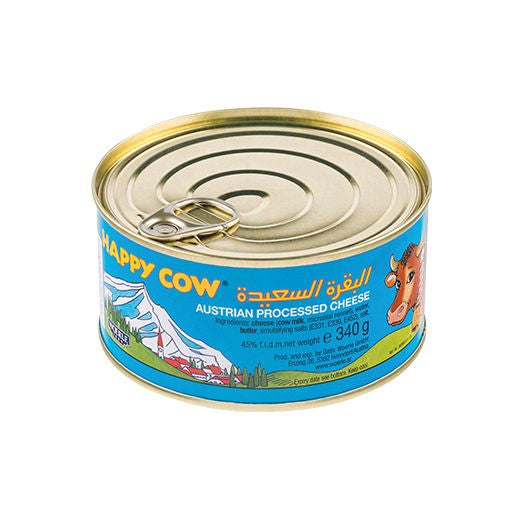 Happy Cow Processed Cheese Tins (340g)
