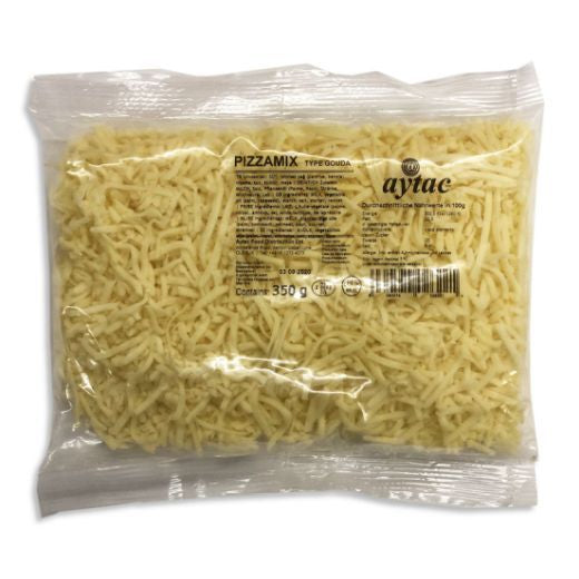 Aytac Pizzamix Gouda Type Grated Cheese (350GR)