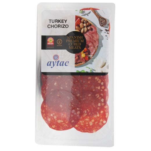 Aytac Halal Turkey Chorizo Slices (80GR)