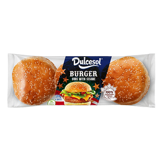 Dulcesol Burger Buns Sesame (300g) product image
