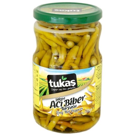 Tukas Yakan Biber Tursusu / Long Hot Pepper (680GR)