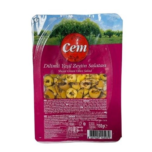 150 Gr Sliced Green Olive Salad (150 GR)