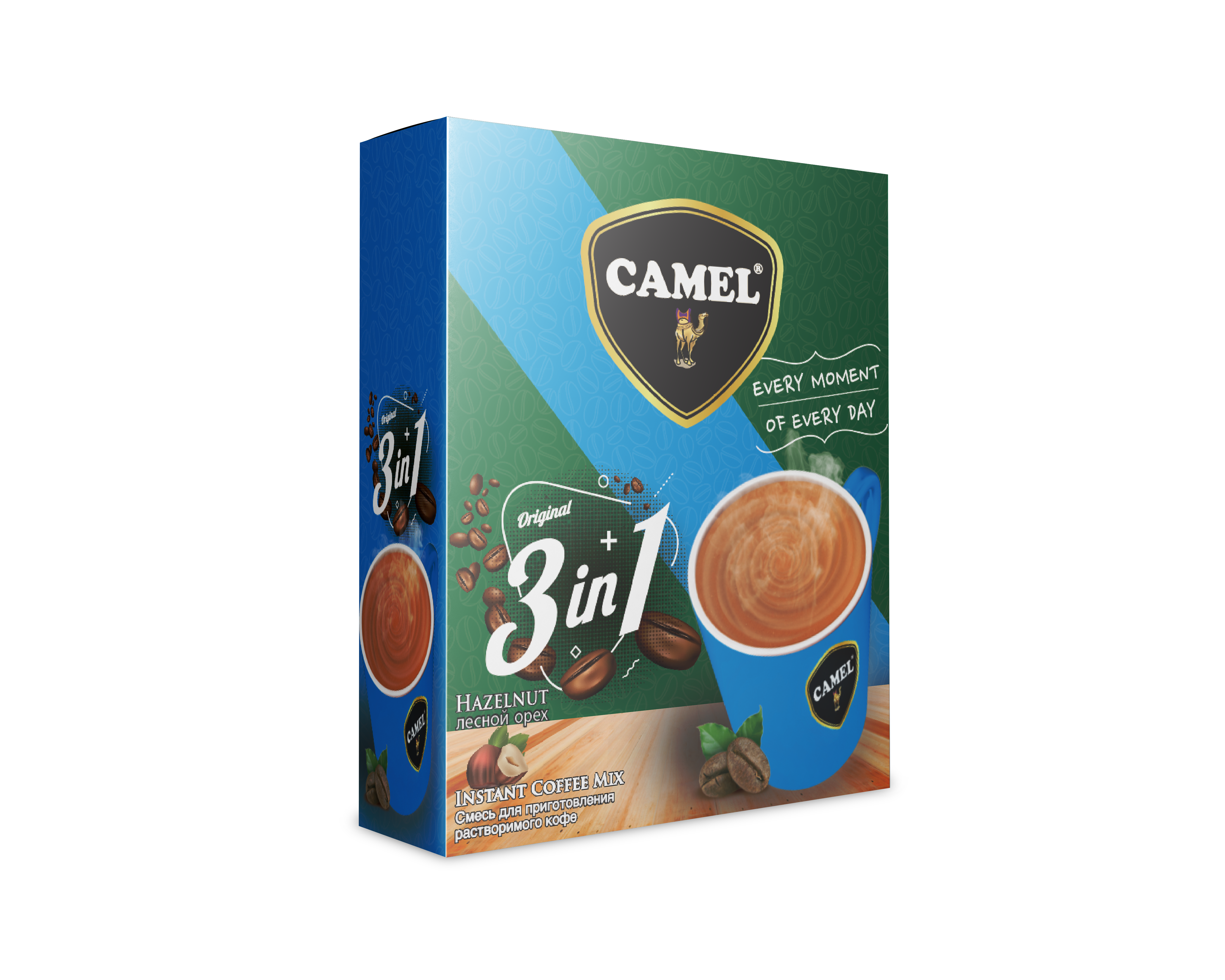 Camel 3in1 Coffee Mix Hazelnut (15g)