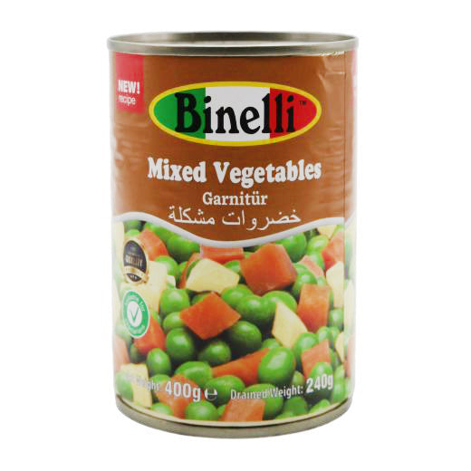Binelli Tr Greenpeas Potatoes Carrots (400G)