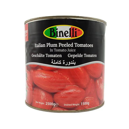 Binelli Plum Peeled Tomatoes 2.5KG