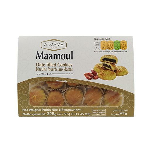 Al Mama Date Cookies Maamoul (325G)