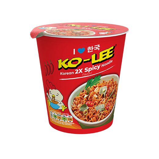 Ko-Lee Korean Cup Noddles 2*Spicy (65g)