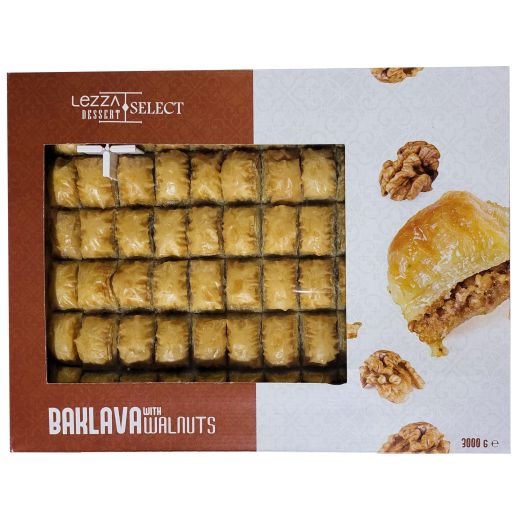 Lezza Select Baklava With Walnuts (3KG)