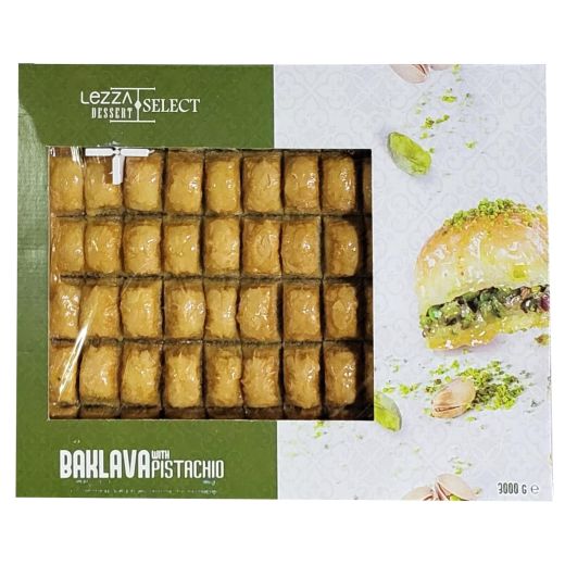 Lezza Select Baklava With Pistachio (3KG)
