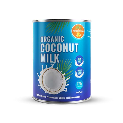 Naturifresh Organic Coconut Milk 17% PM £1.29 400ML