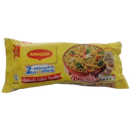 Nestle Maggi 2-Minute Noodles Masala (4-Pack) (280GR)