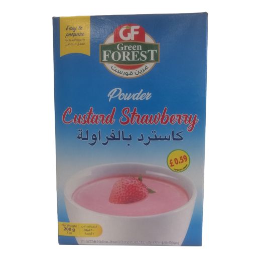 Green Forest Custard Strawberry (200GR)