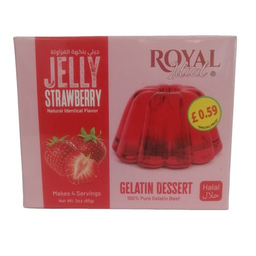 Royal Jello Strawberry 48Pcs (6x85GR)