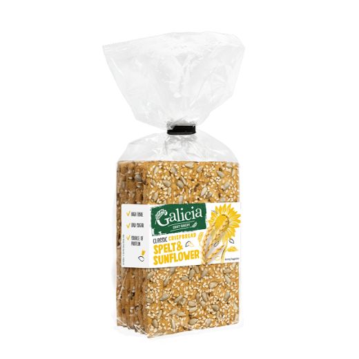 Galicia Crispbread Spelt & Sunflower - 180Gr