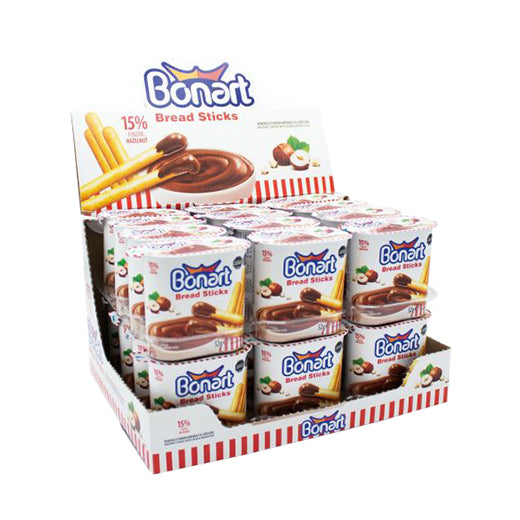 Jm Bonart Breadsticks With Hazelnut Cream 52g product image