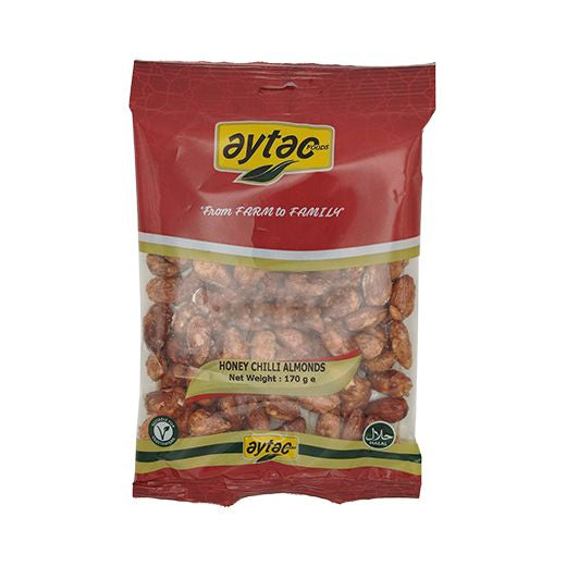 Aytac Honey Chilli Almonds (Nut Bag) (170g) product image