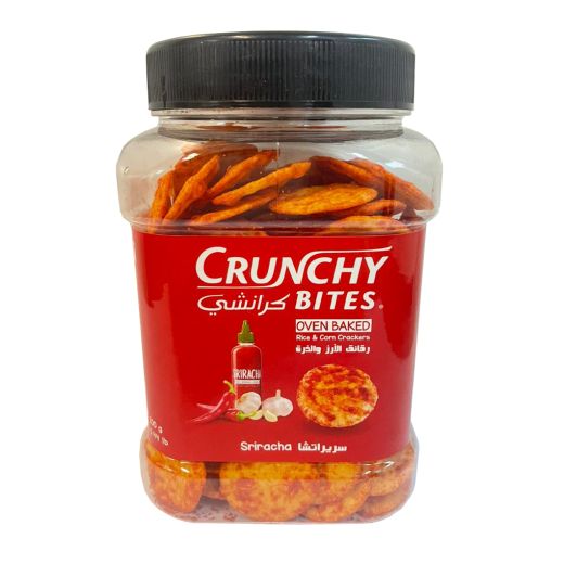 Zeidan Crunchy Bites Crackers Sriracha (Pet Jar) (200GR)