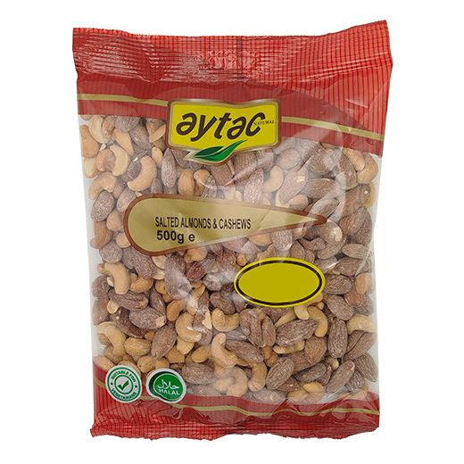 Aytac Salted Almonds & Cashews (Big Nut Bag) (450g) product image