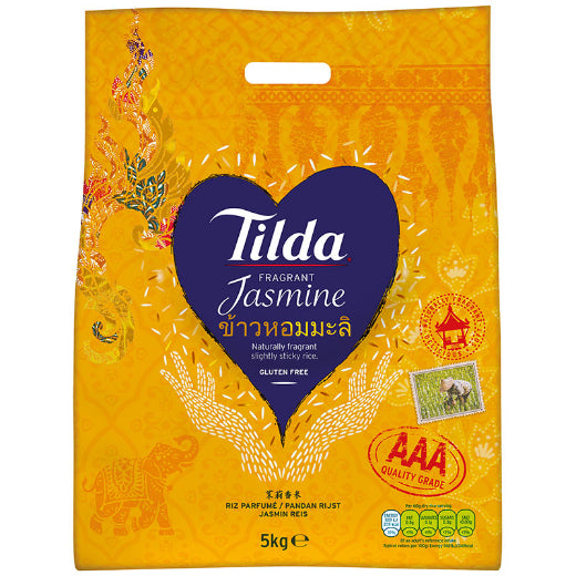 Tilda Fragrant Jasmine Rice (5kg) product image