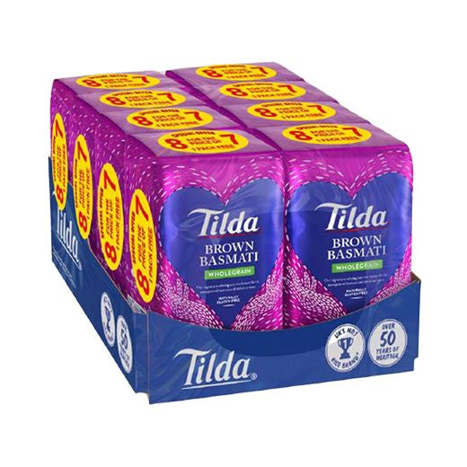 Tilda Brown Basmati 8 For 7 -1kg product image