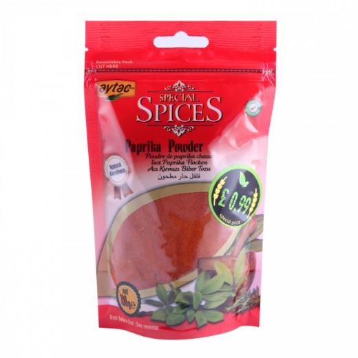 Aytac Paprica Powder Mild (Kirmizibiber Tatli)-Stand (100GR)